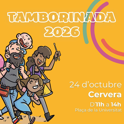 La Tamborinada a Cervera, 2026