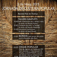 Jornada de Cultura Popular - Tivenys Jornada de Cultura Popular - Tivenys