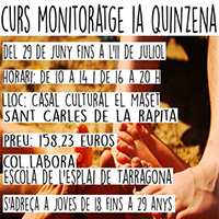 Curs monitor lleure - La Ràpita Curs monitor lleure - La Ràpita
