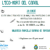Xerrada 'Horticultura ecològica'