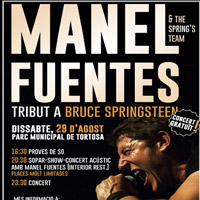 Manel Fuentes, tribut a Bruce Springsteen Manel Fuentes, tribut a Bruce Springsteen