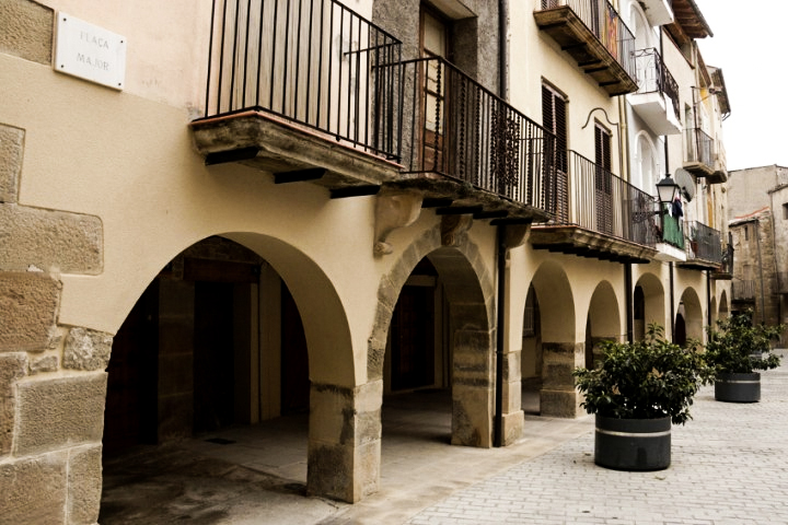 Plaça Major d'Artesa de Segre