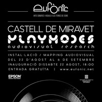 Instal·lació Playmodes 'La llum de Miravet'