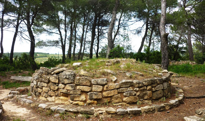 Túmul de la necròpolis ibèrica del Coll del Moro