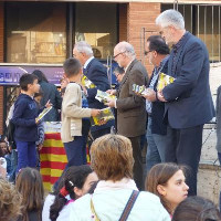 Participen al concurs els alumnes de 3r de Primària a 2n de Batxillerat Entrega de premis dels guanyadors del Concurs Literari Sant Jordi