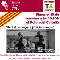Recital de cançons, jotes i romanços