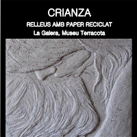 Exposició 'relleus amb paper reciclat'