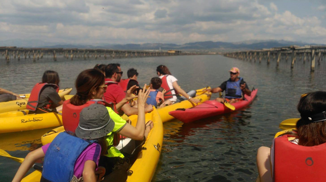 Ruta en caiac amb guia acompanyant Ruta en caiac amb guia acompanyant