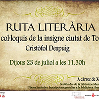 Ruta Literària Cristòfol Despuig