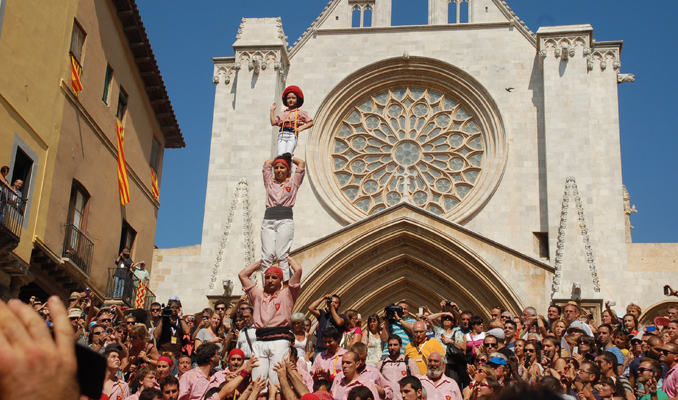 Pilar caminant, Tarragona