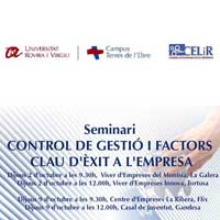 Seminari 'Control de gestió i factors clau d'èxit a l'empresa'