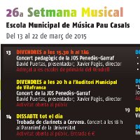 26a Setmana Musical EMMPAC 26a Setmana Musical EMMPAC