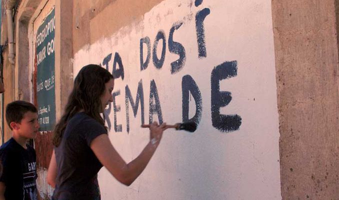 Poesia al carrer a Deltebre