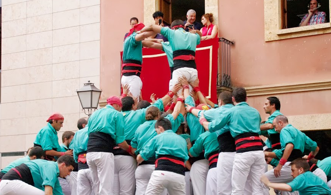 Castellers de Vilafranca al Catllar
