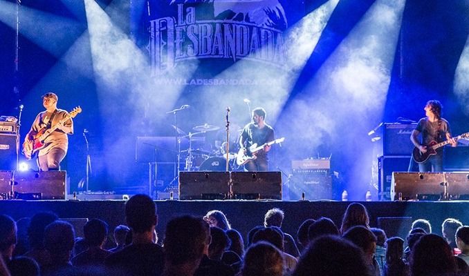 La Desbandada en concert a la Festa Major del Vendrell 2014