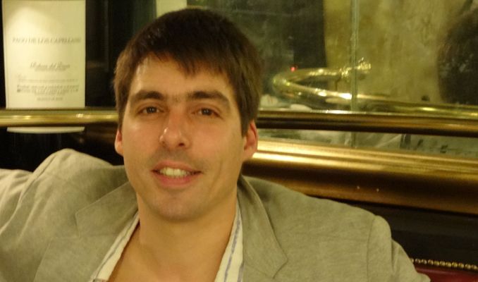 El músic Oriol Aymat