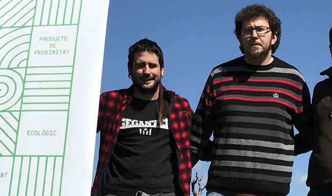 Els tres entrevistats durant la presentació del projecte | Font: Jordi Almiñana Els tres entrevistats durant la presentació del projecte | Font: Jordi Almiñana