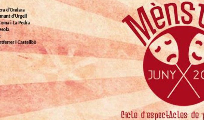 Mènsula, espectacle, cicle, teatre, Lleida, territori, Surtdecasa Ponent, juny