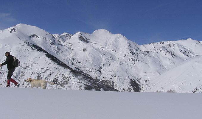 Un dels participants de la Foc de Neu Un dels participants de la Foc de Neu
