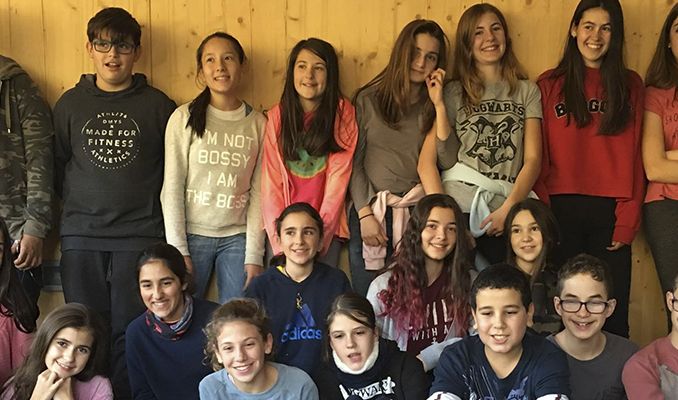 Els alumnes de teatre de l'Institut de Sort