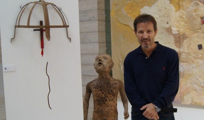 entrevista, Josep María Alarcón, art, pintura, escultura, Ex Libris, Lleida, projecte, Ramon Llull, setembre, octubre, 2016, Surtdecasa Ponent