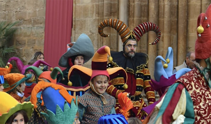Marc Jornet a La farsa de Gandesa. Marc Jornet a La farsa de Gandesa.