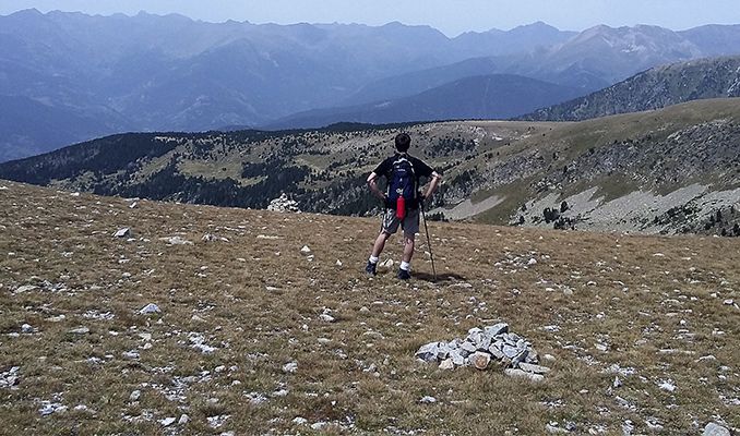 Imatge d'un dels camins de llibertat que hi ha al Pirineu