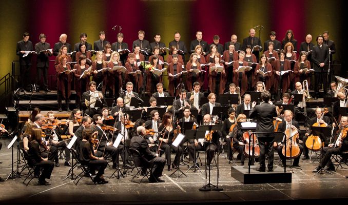 Imatge de l'únic concert, fet a Barcelona