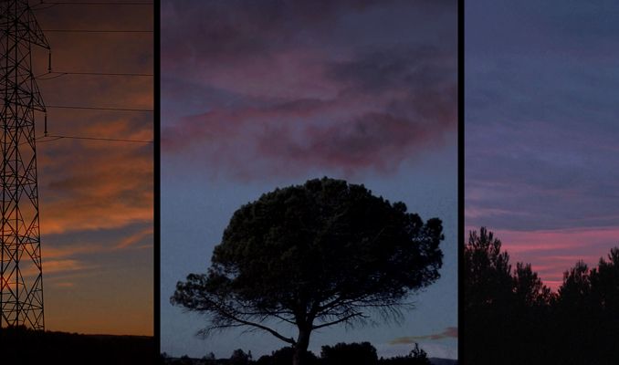 Una de les imatges tríptiques de Lumenatur