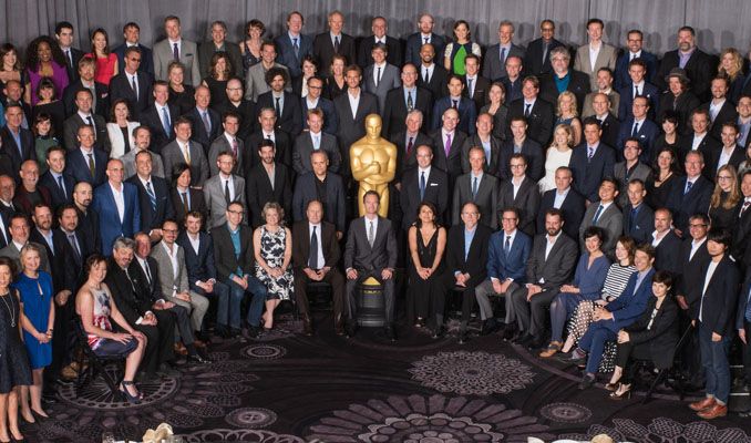 La foto de família dels nominats als Oscar 2015
