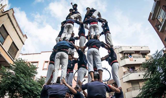Foto: Antoni Coll (Facebook Xiquets dels Serrallo) Colla Xiquets del Serrallo de Tarragona