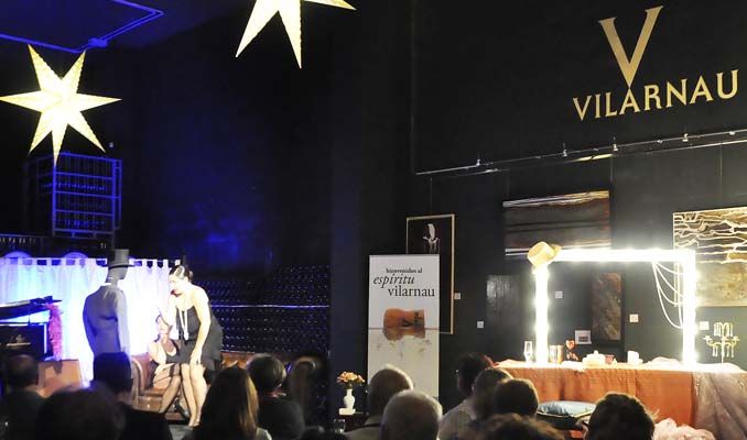 Una escena de Cabaret Songs a les Caves Vilarnau Una escena de Cabaret Songs a les Caves Vilarnau