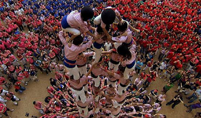 Foto: Coordinadora de Colles Castelleres de Catalunya Xiquets de Tarragona