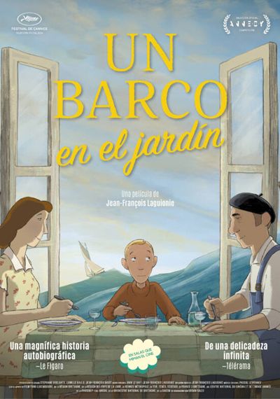 Un barco en el jardín
