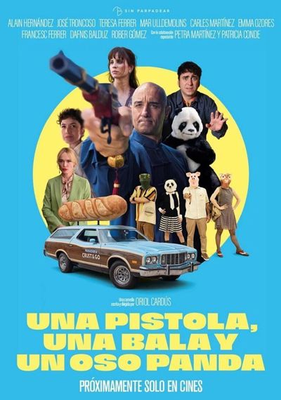 Una pistola, una bala y un oso panda