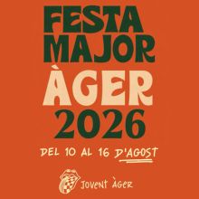 Festa Major d'Àger, 2026