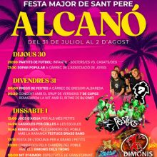 Festa Major d'Alcanó, 2026