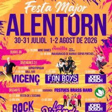 Festa Major d'Alentorn, Artesa de Segre, 2026