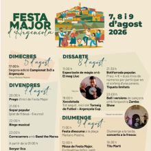 Festa Major d'Argençola
