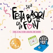 Festa del Barri de la Font 2026, Festa del Barri de la Font, Òdena, 2026