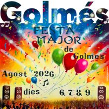 Festa Major de Golmés, 2026
