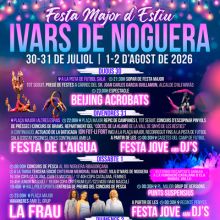 Festa Major d'Ivars de Noguera, 2026