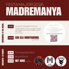 Festa Major de Madremanya, 2026