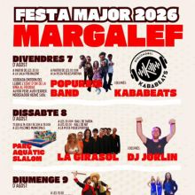 Festa Major de Margalef, 2026