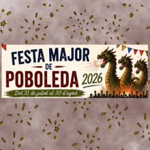 Festa Major de Poboleda, 2026