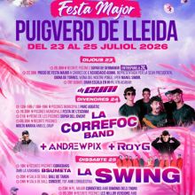 Festa Major de Puigverd de Lleida, 2026