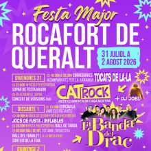 Festa Major de Rocafort de Queralt, 2026