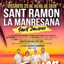 Festa de Sant Jaume a Sant Ramon, la Manresana, 2026