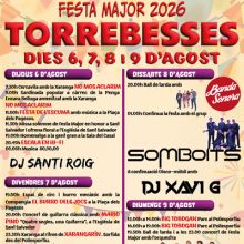 Festa Major de Torrebesses, 2026
