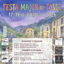 Festa Major de Toses, 2026